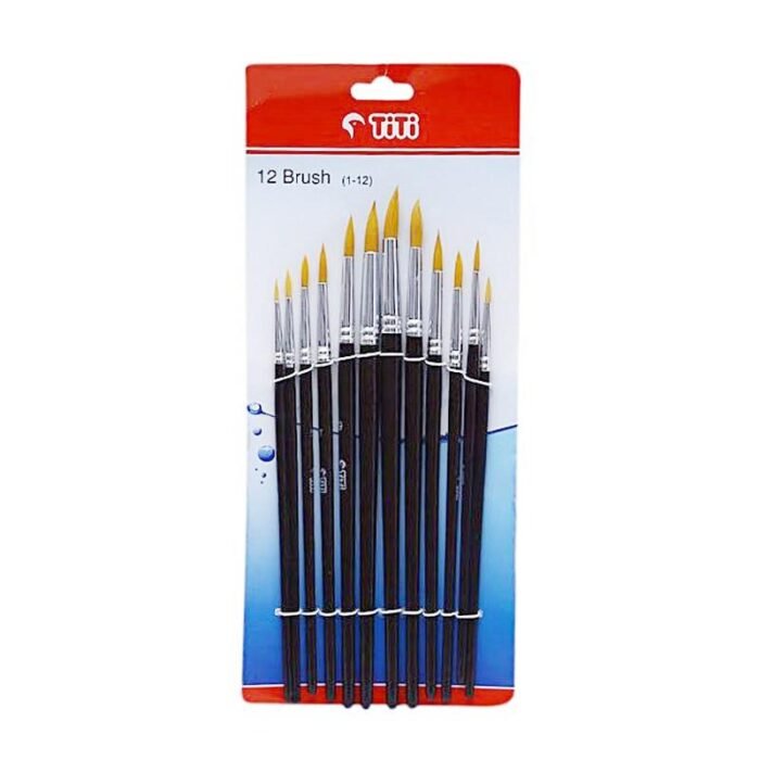 TiTi Painting Brushes-12Pcs